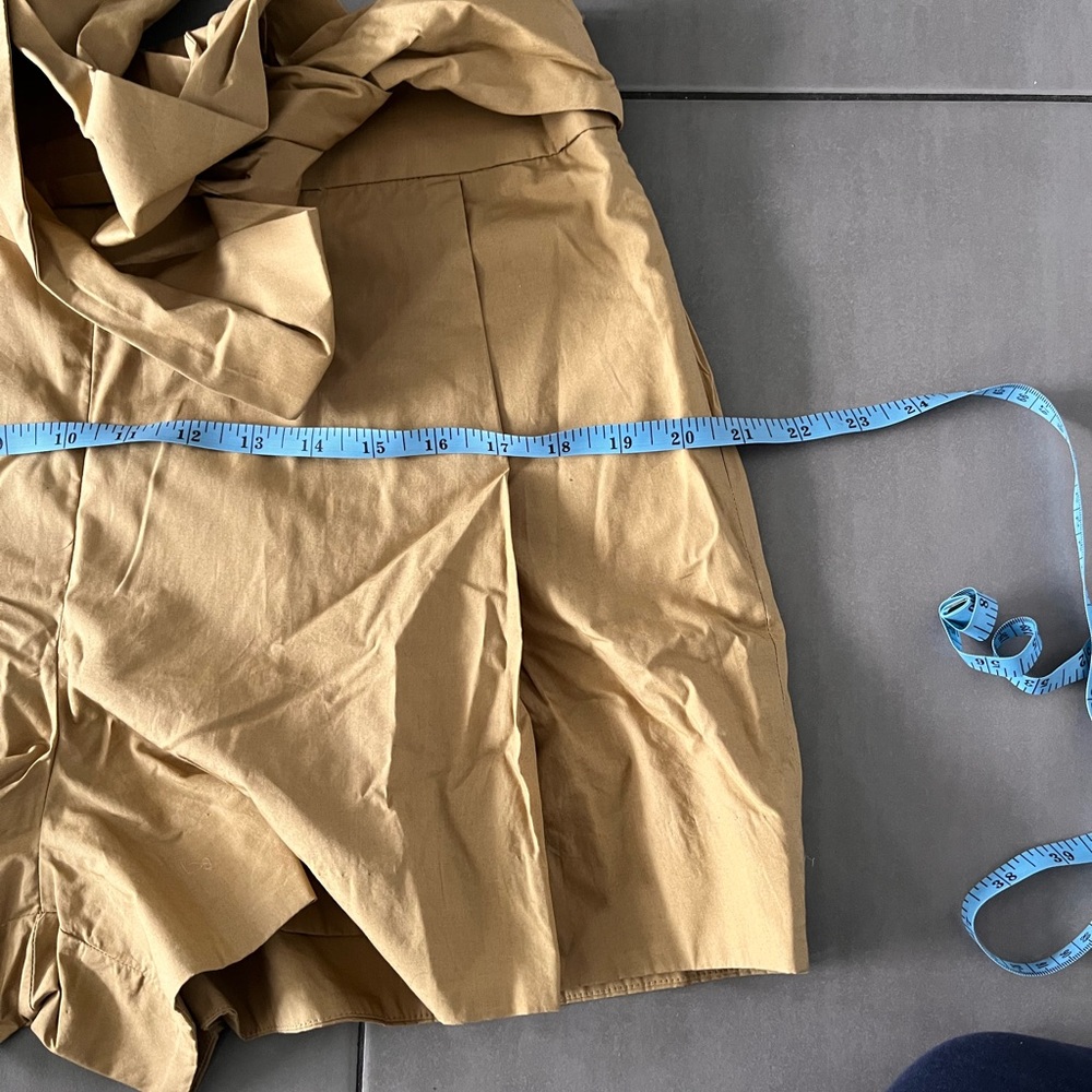 ⬇️J Crew Cotton Poplin Tie Waist Shorts NWT Sz 6 - Picture 10 of 12
